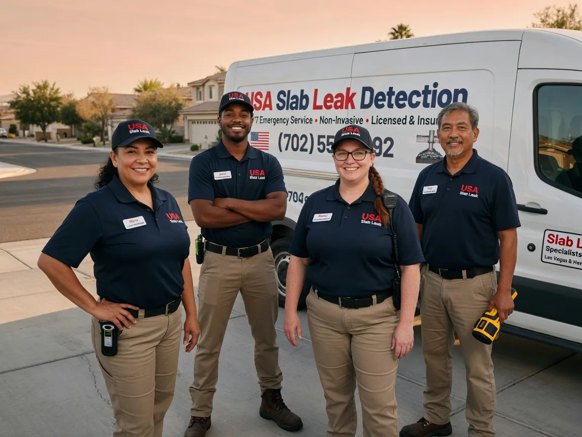 Slab Leak Repair company in Claremont, IL